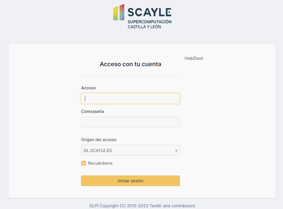 Tiketing acceso